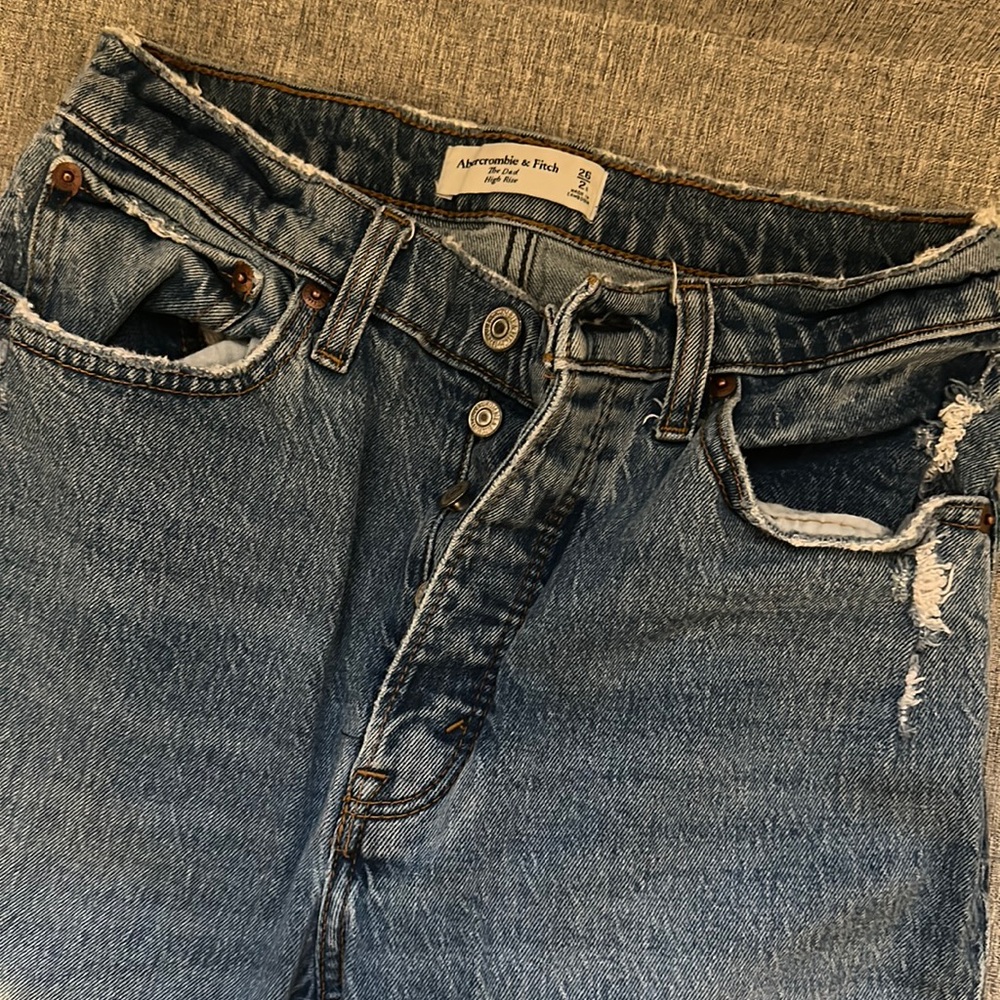 Abercrombie The Dad High Rise Jean